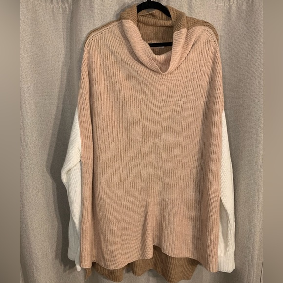 CHIC SOUL Must Be the Magic Oversized Cowl-neck Sweater - Size 1X - Picture 4 of 8